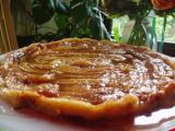 Recette Tatin de banane au caramel au beurre salé et au jus d'oranges