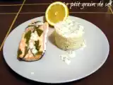 Recette Saumon à l'oseille et à la ciboulette, cuisson papillotte
