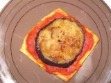 Recette Feuilleté tomate / aubergine