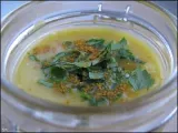 Recette Potage de potimarron & poireau au curry