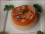 Recette Perles du japon au saumon fumé