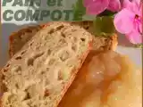 Recette Pain aux pommes et à la cannelle, sans gluten ni lactose