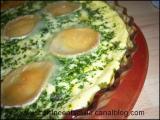 Recette Quiche sans pâte au saumon fumé et fromage de chèvre!!