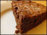 Recette Fondant au chocolat et gâteau au fromage blanc et poires caramélisées .