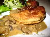 Recette Poulet campagnard aux champignons