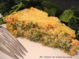 Recette Gâteau de légumes aux trois fromages