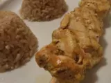 Recette Chich taouk - brochettes de poulet mariné