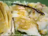 Recette Dos de cabillaud au fenouil sauce à l'orange vanillée