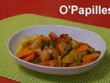 Recette Jardinière de haricots verts, carottes et pommes de terre