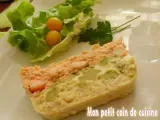 Recette Terrine de poissons au saumon et de lingue sans gluten
