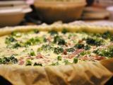 Recette Quiche brocoli et lardons