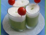 Recette Bavarois de petits pois au citron vert et à l?estragon, mousse au wasabi