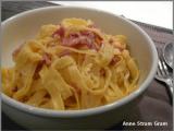 Recette Véritables tagliatelles à la carbonara