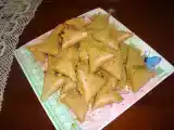 Recette Samsa ( sachets aux amandes)