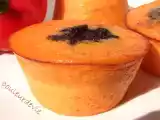 Recette Moelleux au poivron rouge, coeur de tapenade