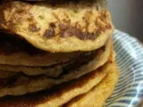 Recette Pancakes à la farine de seigle et aux raisins secs