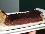 Recette Tarte fine, ganache chocolat framboise