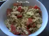 Recette Salade de pates feta pesto tomates