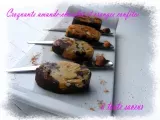 Recette Croquants amandes-chocolat et oranges confites