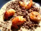 Recette Lentilles et langoustines