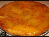 Recette Tarte tatin aux mangues sauce au citron vert et coco