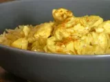 Recette Curry de poulet aux pommes