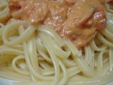 Recette Pasta à la vodka et au saumon