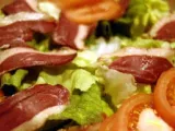 Recette Salade folle aux magrets fumés (et foie gras)
