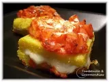 Recette Carrés de polenta tomate-mozza: Quand l'Italie s'invite a la maison!