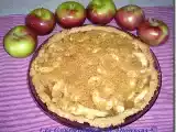 Recette Tarte aux pommes, croute et garniture au graham