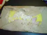 Recette Mes crépes salées !!!!!!!!!!!jambon fromage oeufs!!