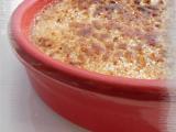 Recette Crème brûlée à la crème de haricot de soissons au noix