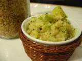 Recette Ble cremeux aux legumes verts et gingembre (rice cooker)