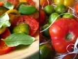 Recette Simplissime mais merveilleuse salade de tomates anciennes