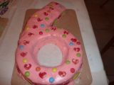 Recette Le gateau pour les 6 ans de justine