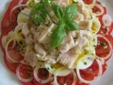 Recette Salade de tomates au thon frais