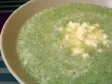 Recette Potage de brocolis, feta et miel.