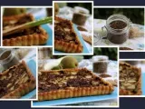 Recette Poireaux, roquefort et poires pour une tarte fondante