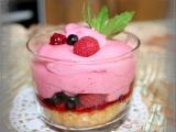 Recette Mousse legere aux framboises