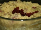 Recette Purée à la crème fraîche et à la viande des grisons