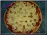 Recette Pizza aux oeufs et saucisse fumé