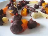 Recette A vos casseroles #10 : poêlée et bonbons de fruits exotiques rosés de poivre et miel