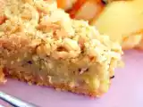 Recette Tarte crumble à la compote de fruits...