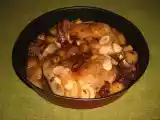 Recette Poulet rôti au cidre et aux deux pommes