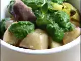 Recette Poêlée de légumes de saison & pesto d'épinards