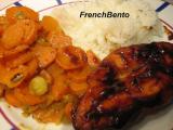 Recette Carottes gingembre/ abricot/ graines