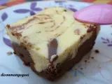 Recette Le brownies - cheese cake à tomber par terre....