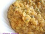 Recette Lentilles corail curry - coriandre - cannelle