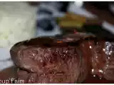 Recette Entrecôte basse température sauce au porto et noisettes ...