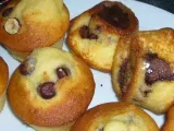 Recette Mini gâteaux au yaourt et nutella/noisettes